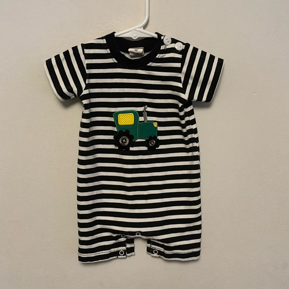 Ricrac and Ruffles romper